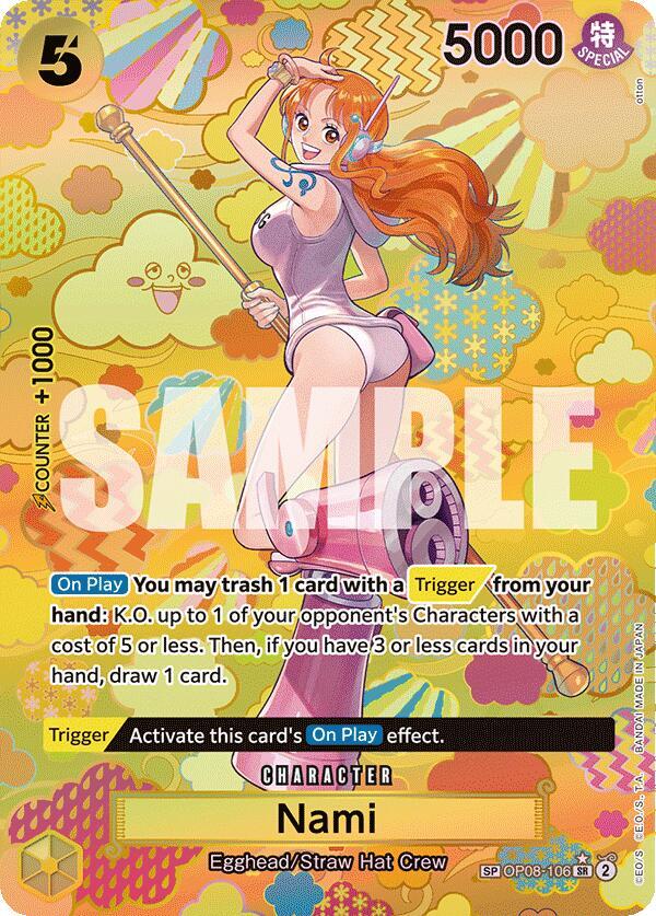 Nami (SP) - Foil (Emperors in the New World)(OP08-106)(SR)