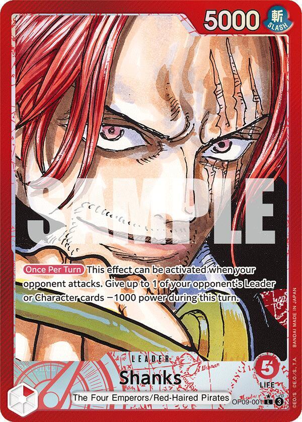 Shanks (001) - Parallel - Foil (Emperors in the New World)(OP09-001)(L)