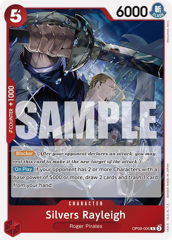 Silvers Rayleigh - Foil (Emperors in the New World)(OP09-005)(R)