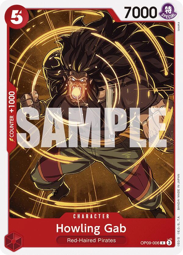 Howling Gab (Emperors in the New World)(OP09-006)(C)