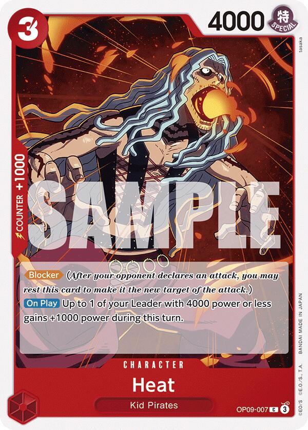 Heat (Emperors in the New World)(OP09-007)(C)