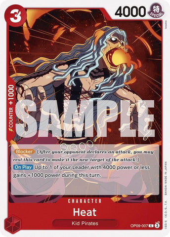 Heat (Emperors in the New World)(OP09-007)(C)