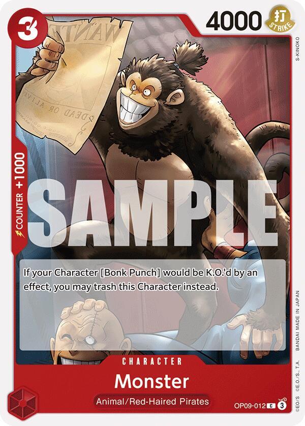 Monster (Emperors in the New World)(OP09-012)(C)