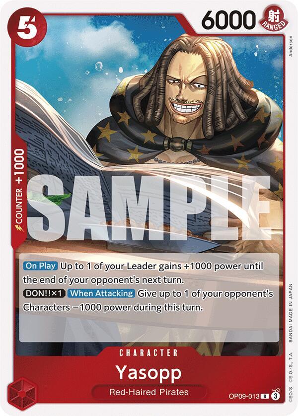 Yasopp - Foil (Emperors in the New World)(OP09-013)(R)
