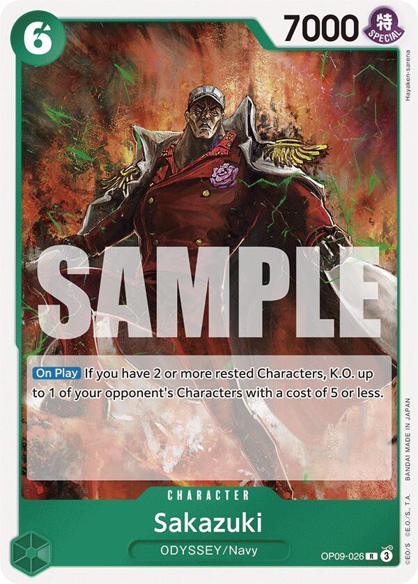 Sakazuki - Foil (Emperors in the New World)(OP09-026)(R)