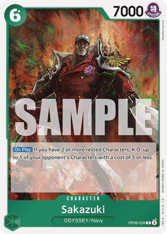 Sakazuki - Foil (Emperors in the New World)(OP09-026)(R)