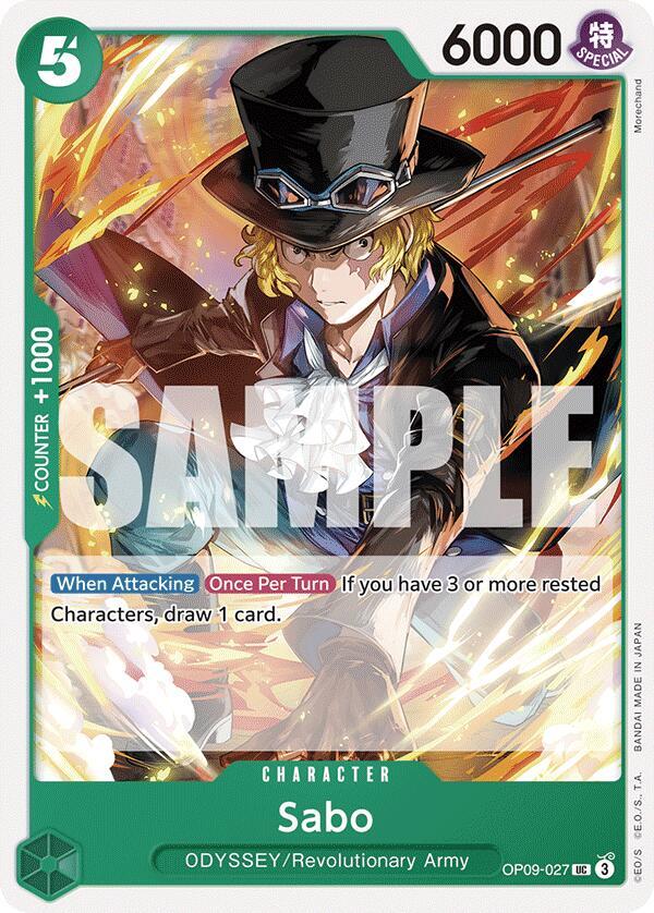 Sabo (027) (Emperors in the New World)(OP09-027)(UC)