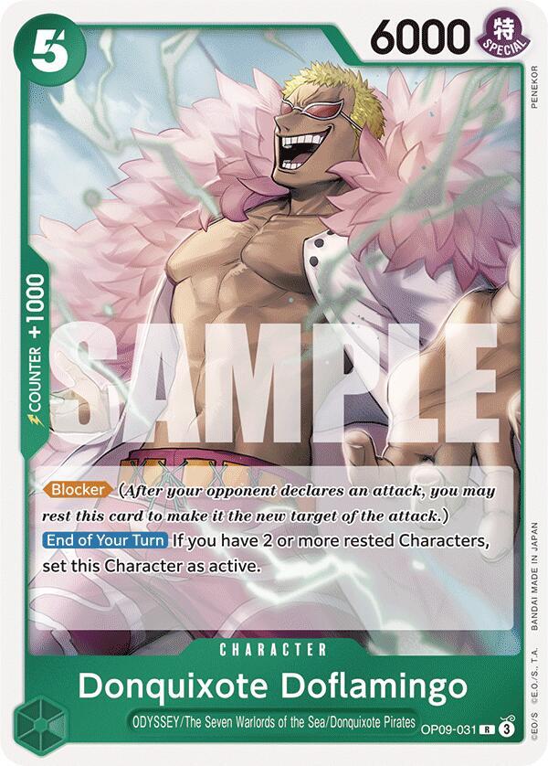 Donquixote Doflamingo - Foil (Emperors in the New World)(OP09-031)(R)
