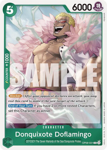 Donquixote Doflamingo - Foil (Emperors in the New World)(OP09-031)(R)