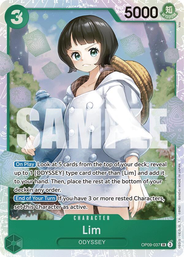Lim (037) - Foil (Emperors in the New World)(OP09-037)(SR)