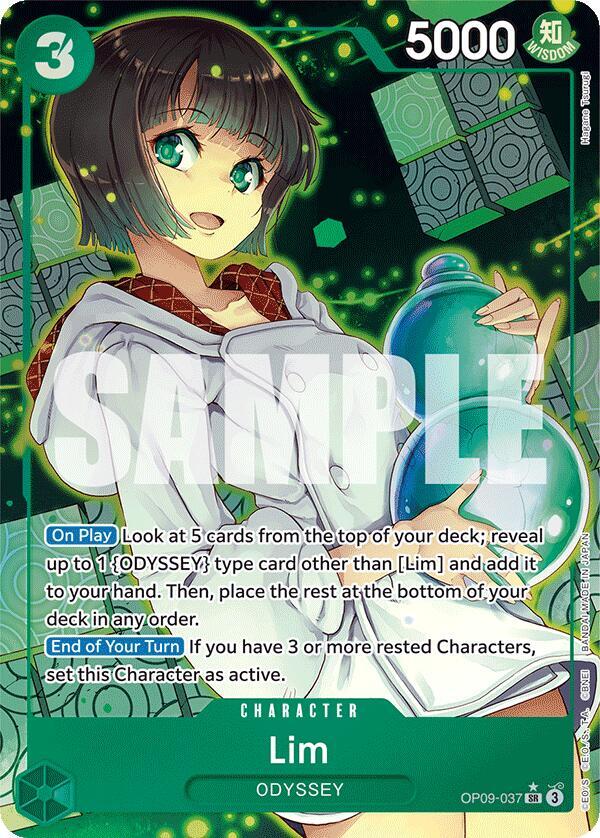 Lim (037) - Parallel - Foil (Emperors in the New World)(OP09-037)(SR)