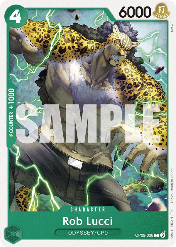 Rob Lucci (038) (Emperors in the New World)(OP09-038)(C)