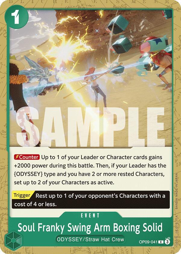 Soul Franky Swing Arm Boxing Solid (Emperors in the New World)(OP09-041)(C)