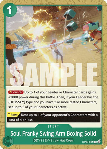 Soul Franky Swing Arm Boxing Solid (Emperors in the New World)(OP09-041)(C)