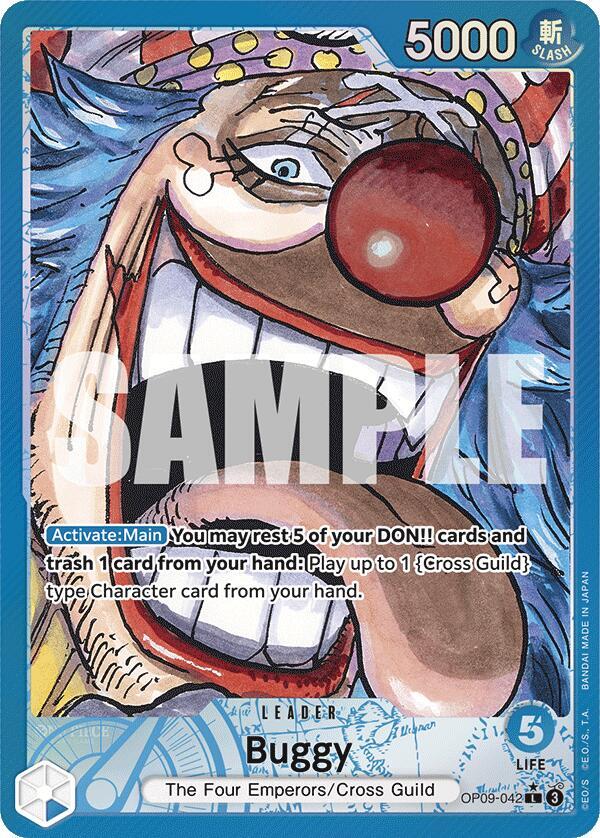 Buggy (042) - Parallel - Foil (Emperors in the New World)(OP09-042)(L)