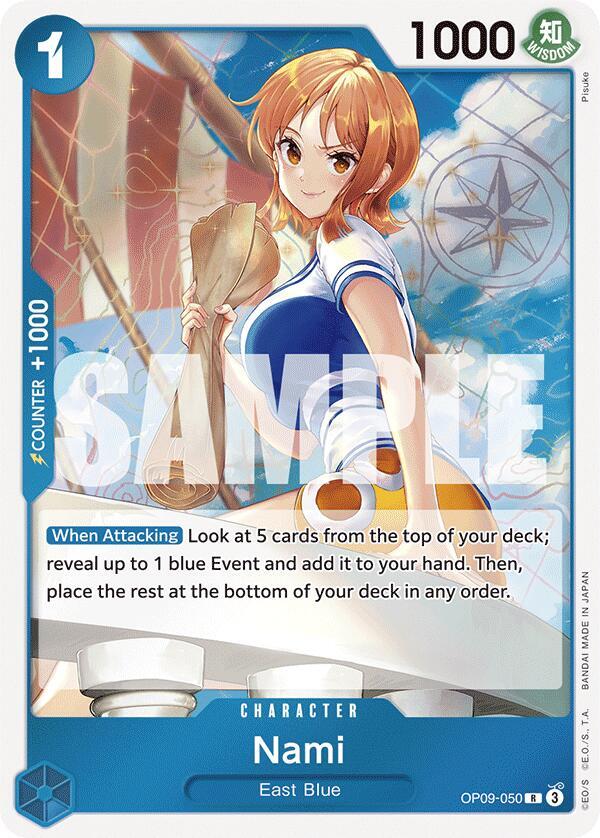 Nami (050) - Foil (Emperors in the New World)(OP09-050)(R)