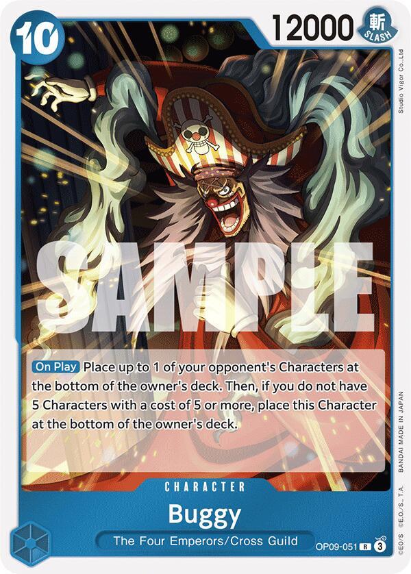 Buggy (051) - Foil (Emperors in the New World)(OP09-051)(R)