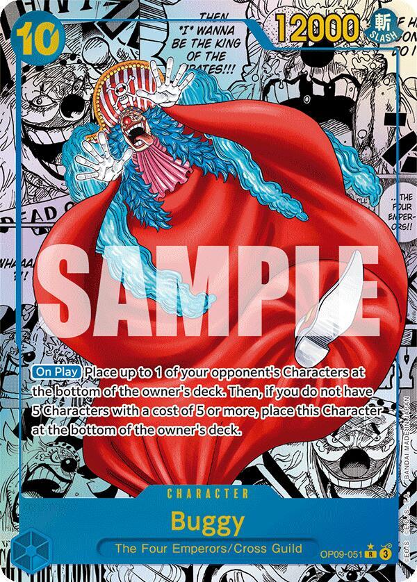 Buggy (051) - Manga - Foil (Emperors in the New World)(OP09-051)(R)