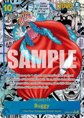 Buggy (051) - Manga - Foil (Emperors in the New World)(OP09-051)(R)