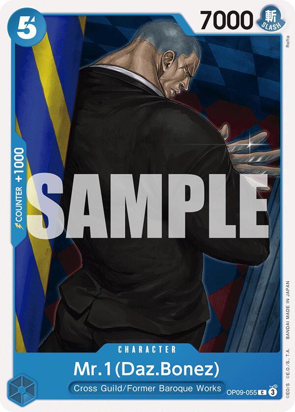 Mr.1(Daz.Bonez) (Emperors in the New World)(OP09-055)(C)