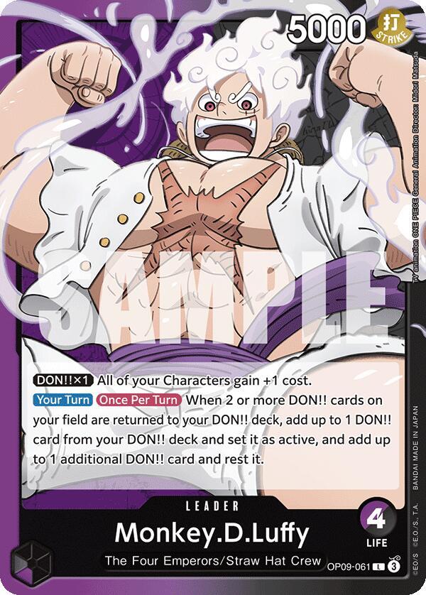Monkey.D.Luffy (061) (Emperors in the New World)(OP09-061)(L)