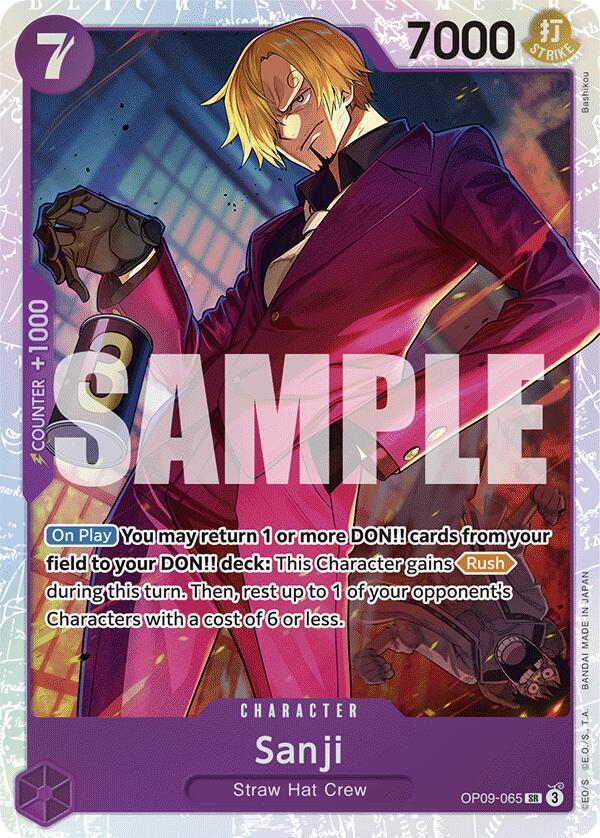 Sanji (065) - Foil (Emperors in the New World)(OP09-065)(SR)