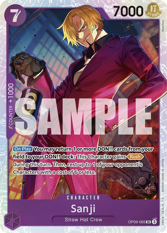 Sanji (065) - Foil (Emperors in the New World)(OP09-065)(SR)