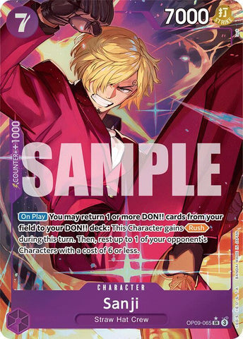Sanji (065) - Parallel - Foil (Emperors in the New World)(OP09-065)(SR)