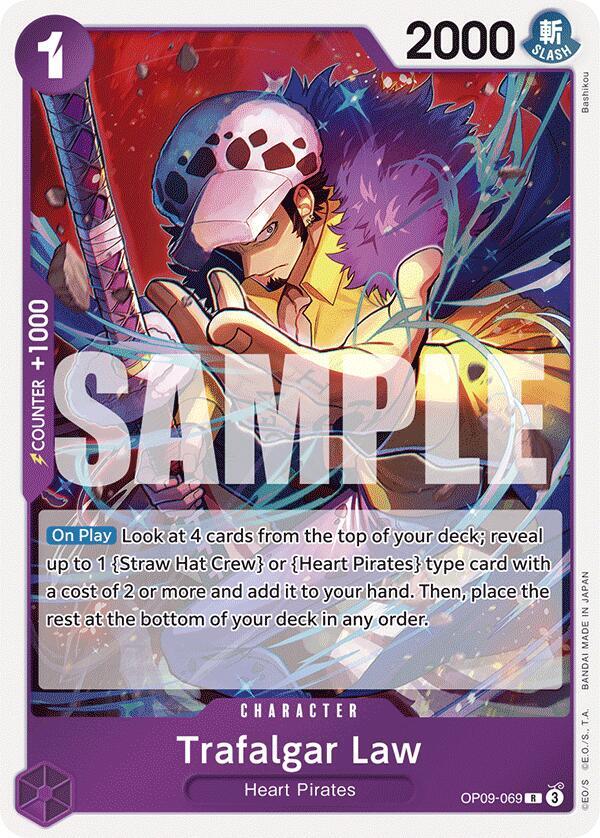 Trafalgar Law (069) - Foil (Emperors in the New World)(OP09-069)(R)