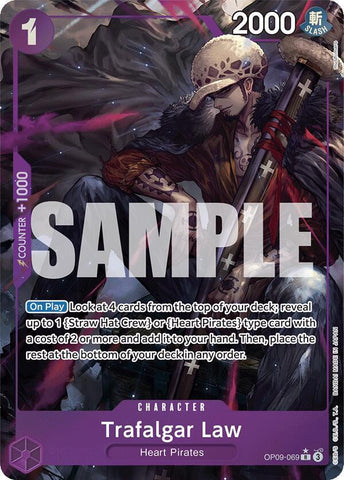 Trafalgar Law (069) - Parallel - Foil (Emperors in the New World)(OP09-069)(R)
