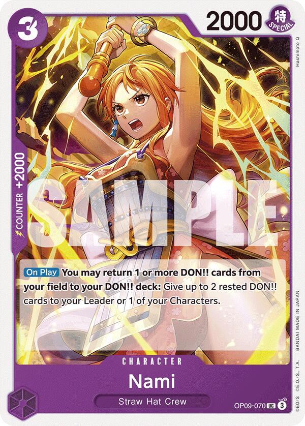 Nami (070) (Emperors in the New World)(OP09-070)(UC)