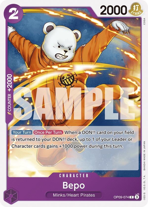 Bepo (Emperors in the New World)(OP09-074)(C)