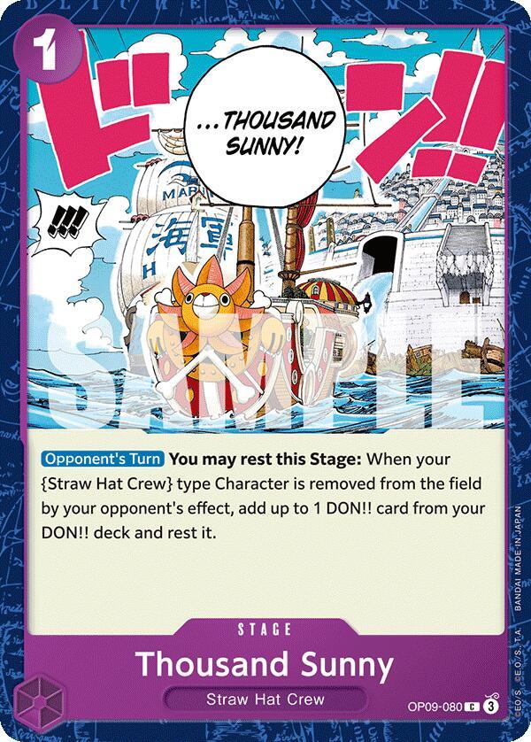 Thousand Sunny (Emperors in the New World)(OP09-080)(C)