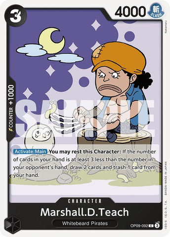 Marshall.D.Teach (092) (Emperors in the New World)(OP09-092)(C)