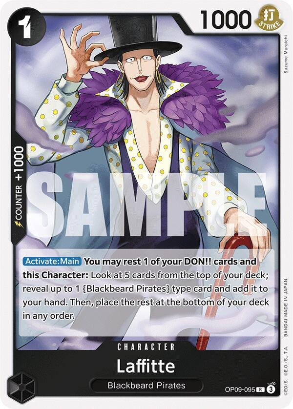 Laffitte - Foil (Emperors in the New World)(OP09-095)(R)