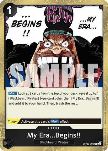 My Era...Begins!! - Foil (Emperors in the New World)(OP09-096)(R)