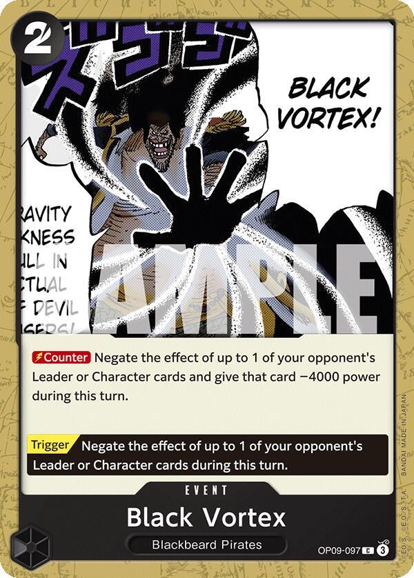 Black Vortex (Emperors in the New World)(OP09-097)(C)