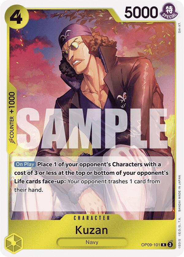 Kuzan - Foil (Emperors in the New World)(OP09-101)(R)