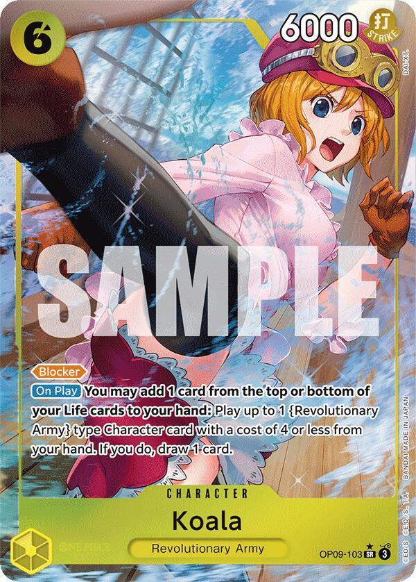 Koala - Parallel - Foil (Emperors in the New World)(OP09-103)(SR)