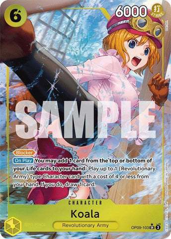 Koala - Parallel - Foil (Emperors in the New World)(OP09-103)(SR)