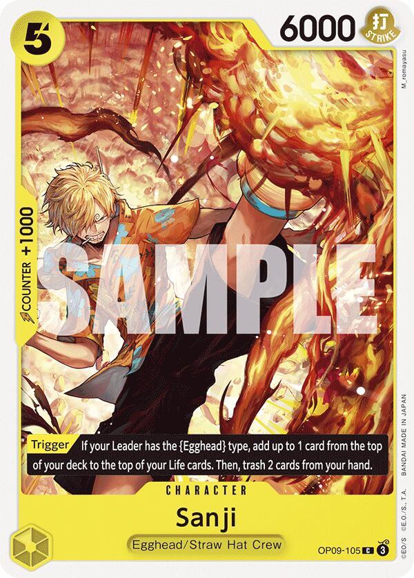 Sanji (105) (Emperors in the New World)(OP09-105)(C)
