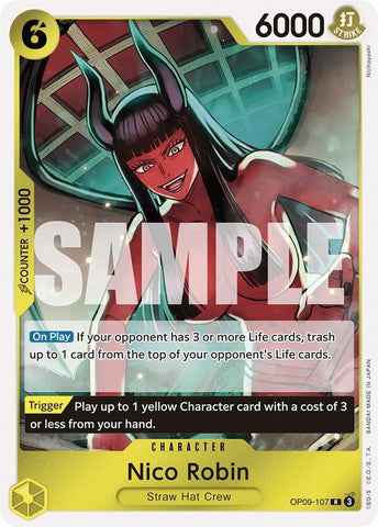 Nico Robin (107) - Foil (Emperors in the New World)(OP09-107)(R)