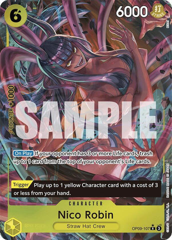 Nico Robin (107) - Parallel - Foil (Emperors in the New World)(OP09-107)(R)