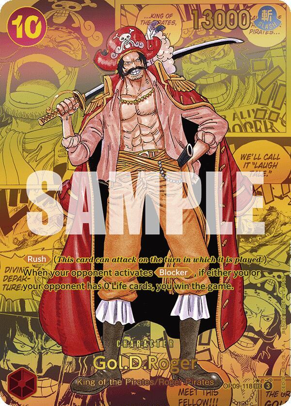 Gol.D.Roger - Manga - Foil (Emperors in the New World)(OP09-118)(SEC)