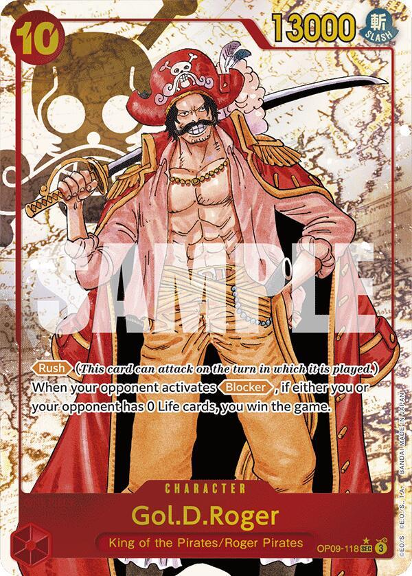 Gol.D.Roger - Alternate Art - Foil (Emperors in the New World)(OP09-118)(SEC)