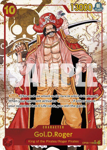 Gol.D.Roger - Alternate Art - Foil (Emperors in the New World)(OP09-118)(SEC)