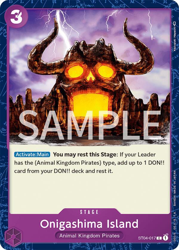 Onigashima Island (Revision Pack Cards)(ST04-017)(C)