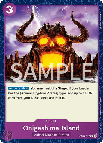 Onigashima Island (Revision Pack Cards)(ST04-017)(C)