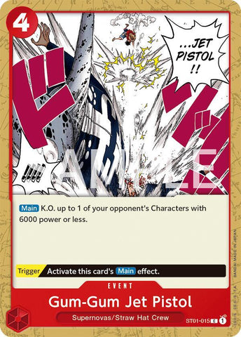 Gum-Gum Jet Pistol (Revision Pack Cards)(ST01-015)(C)