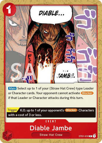 Diable Jambe (Revision Pack Cards)(ST01-016)(C)